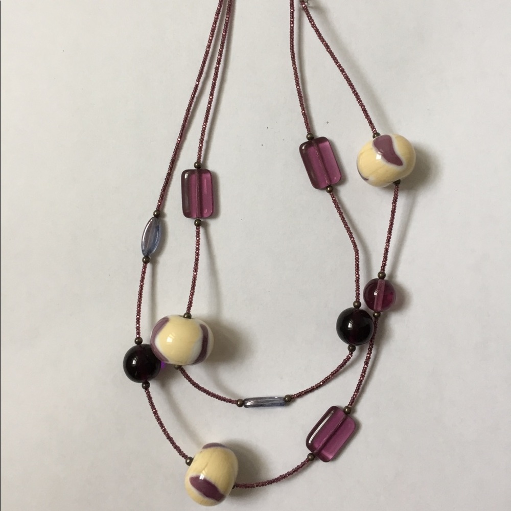 Glass Bead Necklace